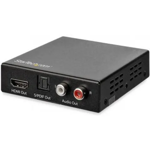 StarTech.com 4K HDMI audio extractor met 4K 60Hz ondersteuning – afbeelding 1