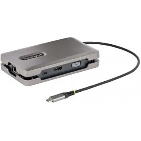 StarTech.com USB-C Multiport Adapter with USB-C DP Alt Mode Video Output / 4K HDMI 2.0 / VGA, USB-C – imagen 1