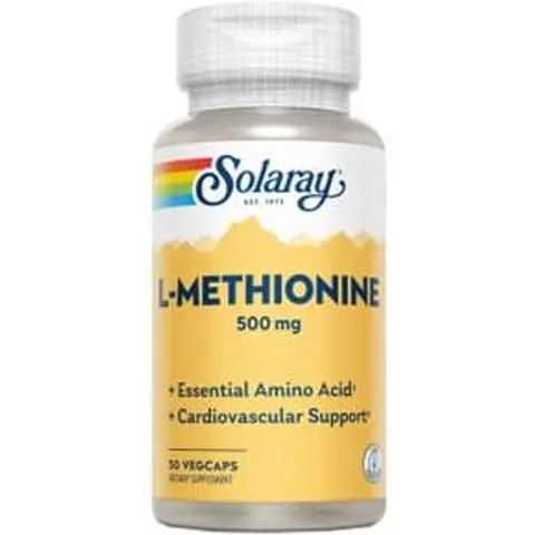 Solaray L-METIONINA 500mg 30 Caps – imagen 1