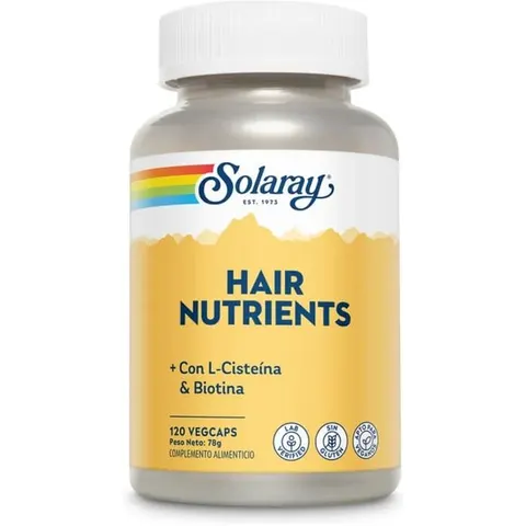 Solaray hair nutrients 120cap. – imagen 1