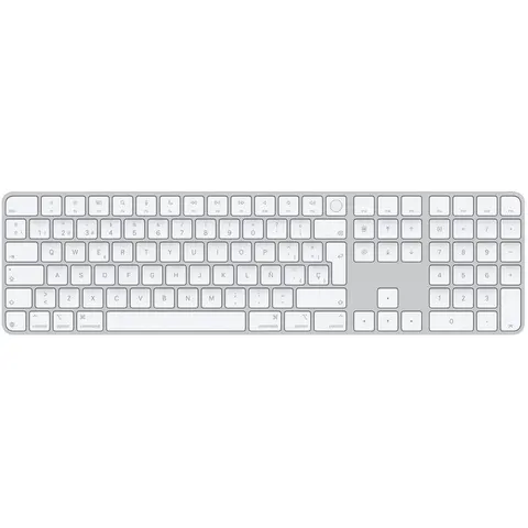Teclado apple magic keyboard inalambrico touch id + numerico – imagen 1