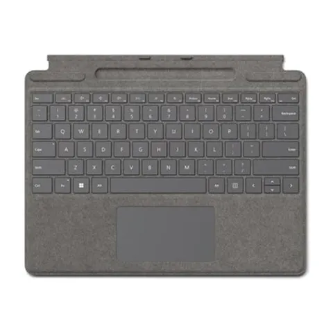Microsoft Surface Pro Tastatur Platinum – Bild 1