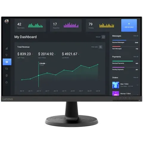 Monitor Lenovo Full HD 24" 75 Hz – afbeelding 1