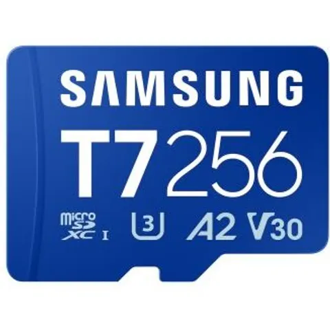 Samsung T7 256GB MicroSDXC Class 3 (U3) – imagen 1