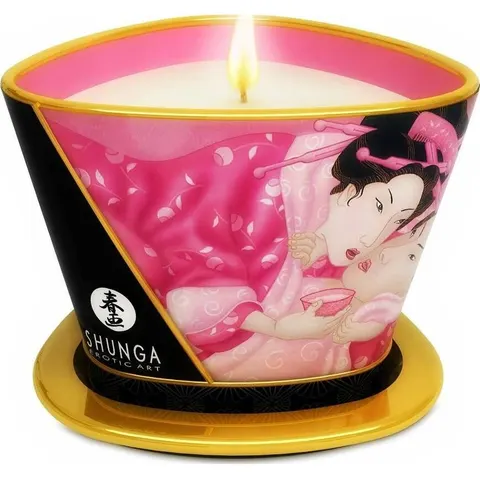 Shunga - Massagekaars - Afrodisia Roses – afbeelding 1