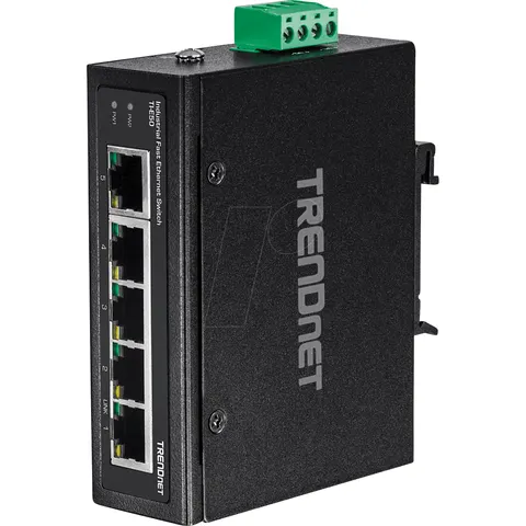 TRENDNET TRN TI-E50 - Switch, 5-Port, Fast Ethernet – image 1
