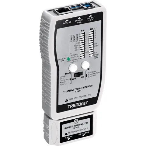 TRENDNET TRN TC-NT3 - Cable tester, VDV / USB – image 1