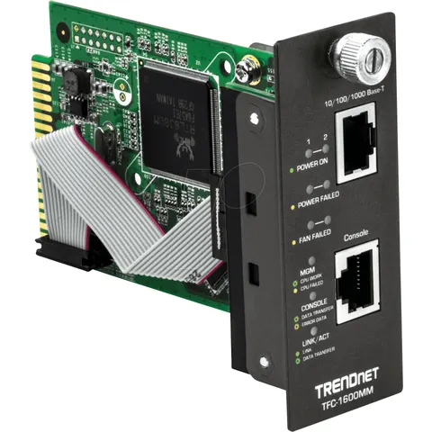 TRENDNET TRN TFC-1600MM - SNMP management module – image 1