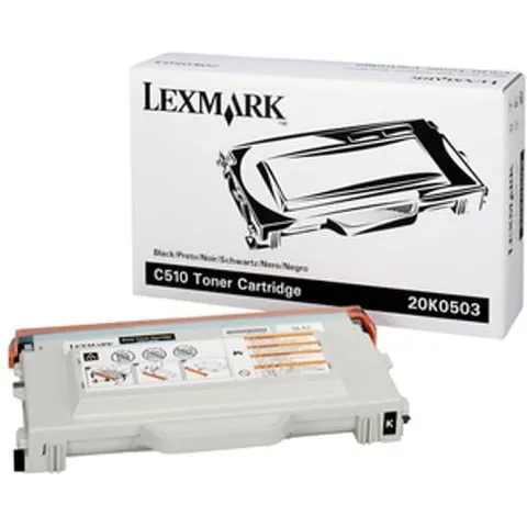 Lexmark 20K0503 toner negro – imagen 1