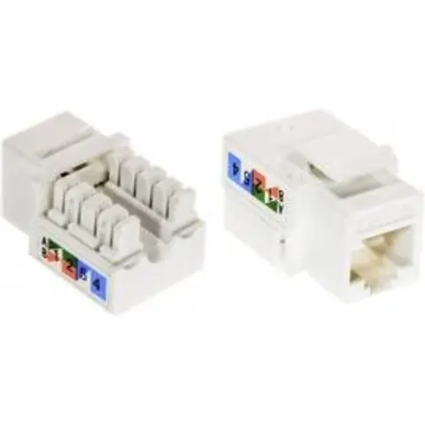 Phasak Conector Keystone UTP Cat.6 90º Blanco - PHK 2225 – imagen 1