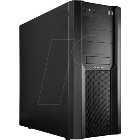 Chieftec CW-01B-OP Computer-Gehäuse Tower Schwarz – Bild 1