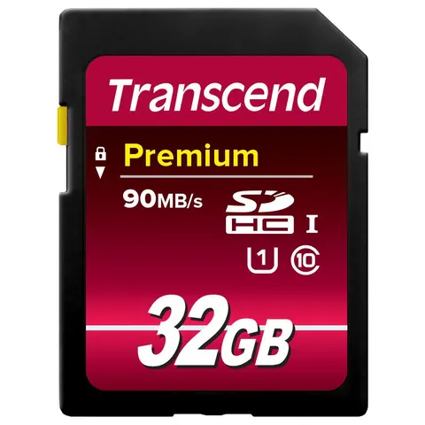 Transcend 32GB SDHC UHS-I 300x – afbeelding 1