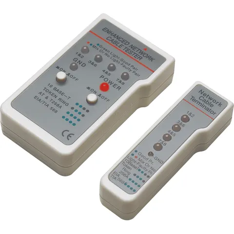 INTELLINET INT 351898 - Multifunction cable tester, RJ45/RJ11 – image 1