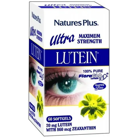 Natures Plus Ultra Lutein 60 Perlas – imagen 1