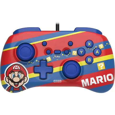 Hori Wired Mini Controller - Super Mario Series - Mario - Nintendo Switch – afbeelding 1