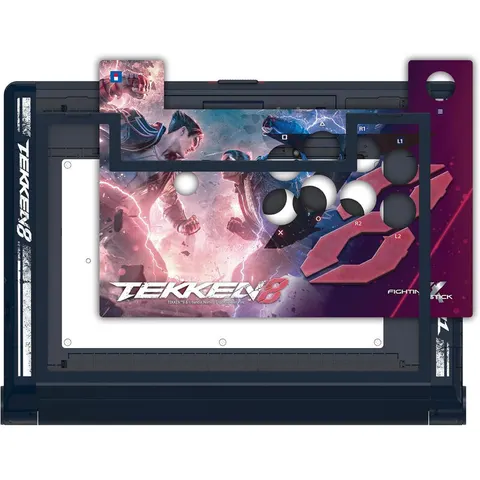 HORI PS5 Fighting Stick Alpha (TEKKEN 8 Edition) - Controller (Schwarz/Rot) – Bild 1