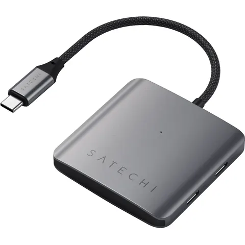 Satechi USB-C PD Hub (4 in 1), Space Grau – Bild 1