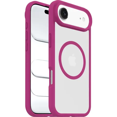 OtterBox React MagSafe - Geschikt voor iPhone Air - Roze, Transparant – afbeelding 1