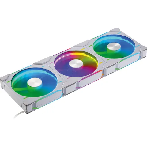 140mm Phanteks D30-140 PWM Regular DRGB weiß, 3er Pack – Bild 1
