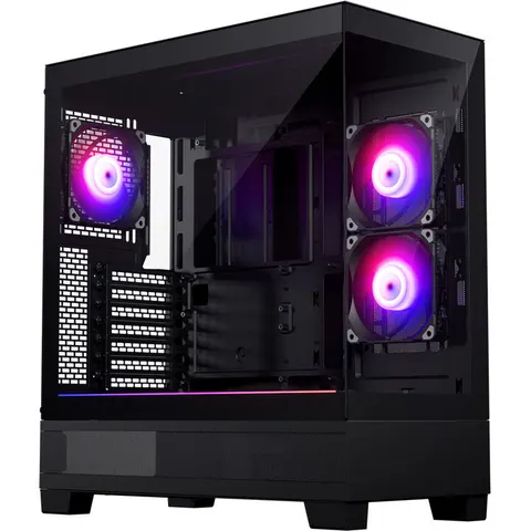 Phanteks XT View Satin Black | PC-Gehäuse – Schwarz – Bild 1