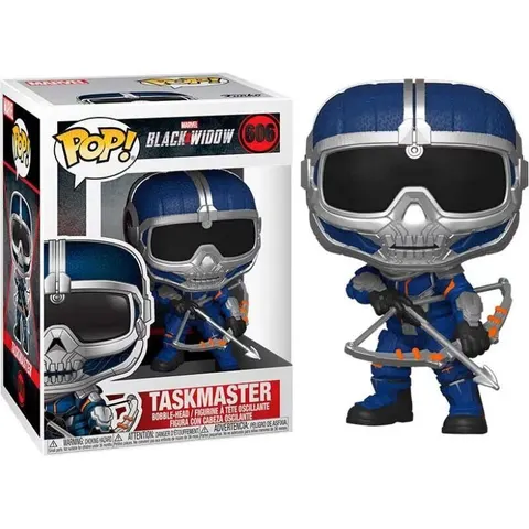 Funko Pop Marvel: Black Widow - Taskmaster With Bow 9 Cm – afbeelding 1