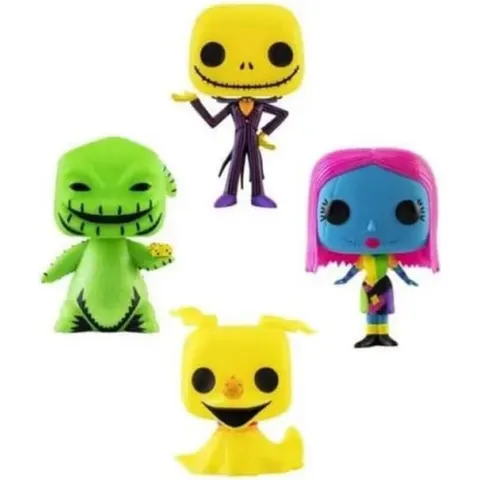 Pop Disney: The Nightmare Before Christmas 4-Pack (BlackLight) – afbeelding 1