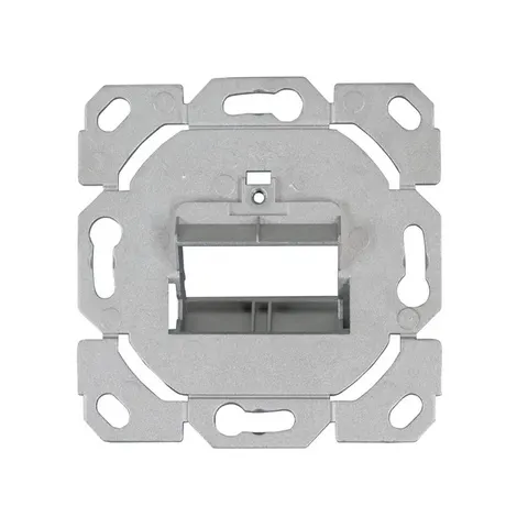 EFB-ELEKTRONIK EFB ET-25090K - UAE support ring for 2x keystone modules, slimline, designable – image 1
