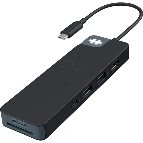 Hyper® HyperDrive Flex 8 Dockingstation USB-C Hub schwarz – Bild 1