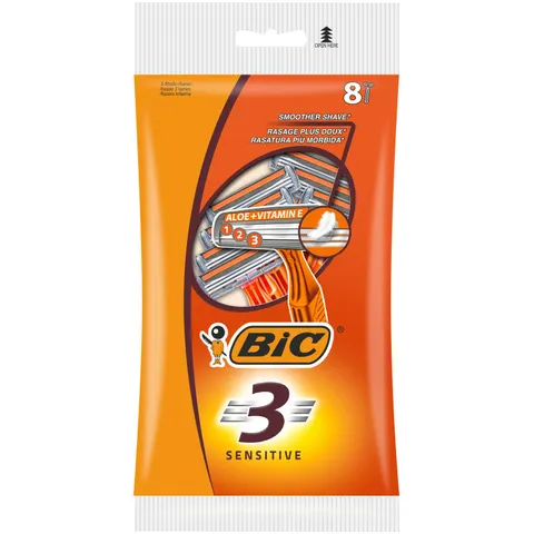 BIC® Einwegrasierer SENSITIVE 8 St. – Bild 1