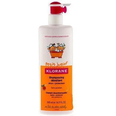 Klorane Junior Sanftes Entwirrungsshampoo 500 ml 500 ml – Bild 1