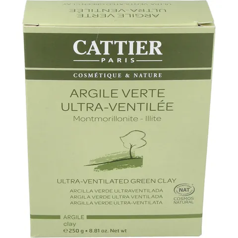 Cattier Ultra-belüfteter grüner Ton 250 gr – Bild 1