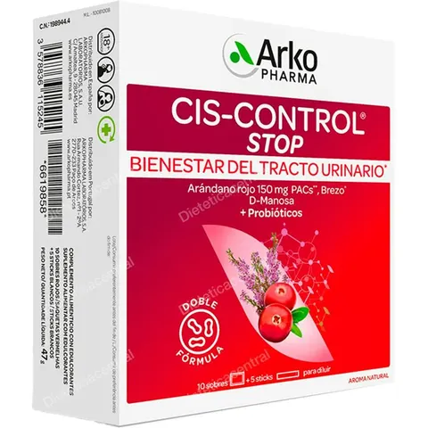 Arkopharma cis control stop 10sbrs+5sticks. – imagen 1