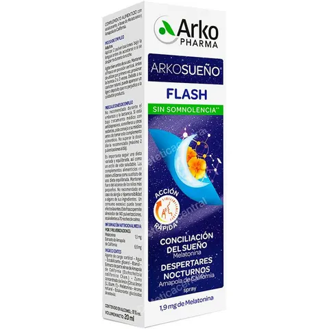 Arkopharma Arkosueño Flash Spray Sublingual 20ml – imagen 1