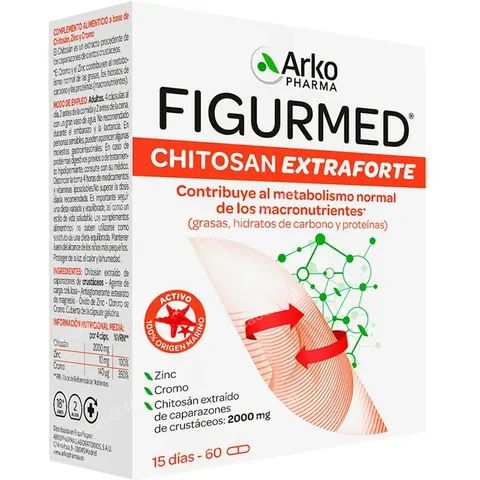 Arkopharma arkodiet chitosan extra forte 500mg 60cap. – imagen 1