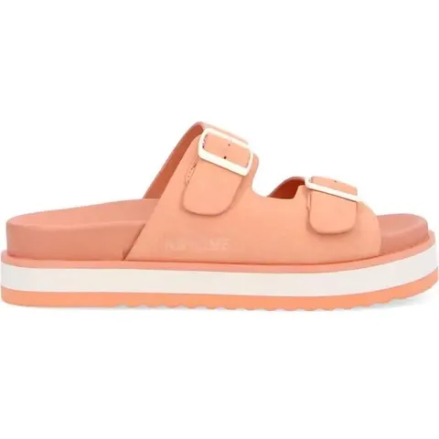 No Name - Sun Slap Suede White-Peach 38 Mujer – imagen 1