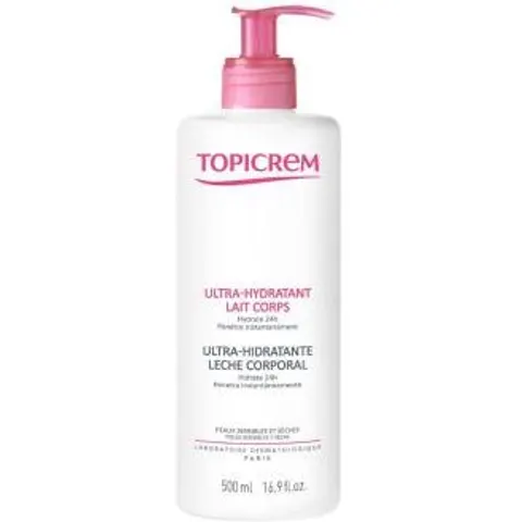 Topicrem ultra hidrat leche corporal 500 ml – imagen 1