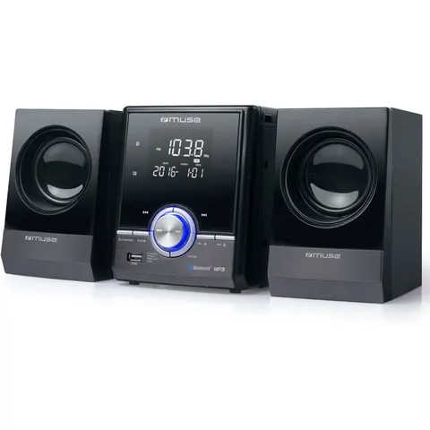Muse M-38BT - Micro-audiosysteem met CD/MP3, USB en bluetooth – afbeelding 1