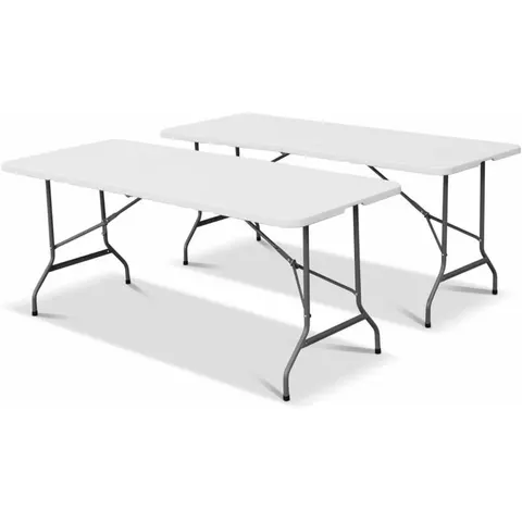 sweeek - 2x klaptafels, 180x70cm – 990344 – afbeelding 1