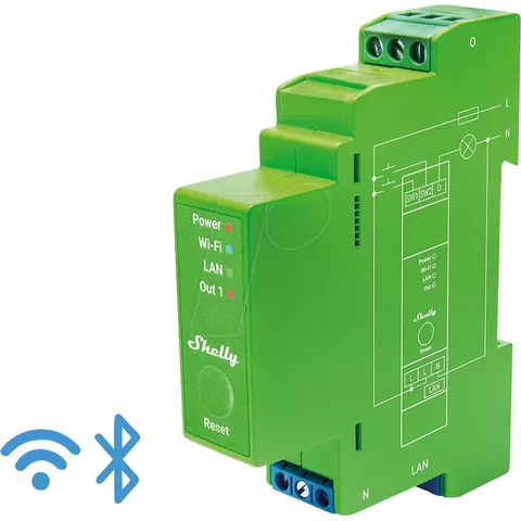 SHELLY PRO DIM1P - Shelly Pro Dimmer 1PM – image 1