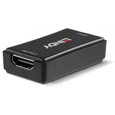Lindy 38211 extensor audio/video Negro – imagen 1