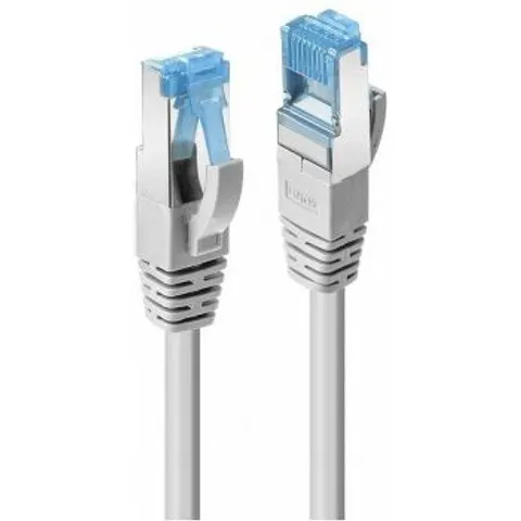 Lindy 1m Cat.6A U/UTP LSZH Cable. Grey – image 1