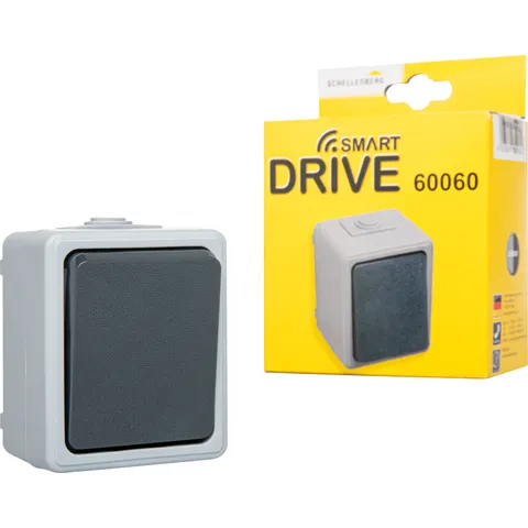 SCHELLENBERG AS 60060 - Push button for garage door openers, surface mounted – image 1