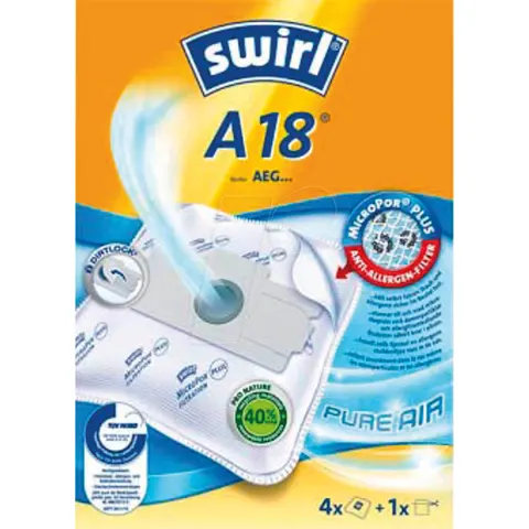 swirl® MicroPor® Plus Staubsaugerbeutel, A 18 – Bild 1