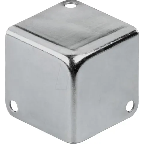 MONACOR MON MZF-8502 - Metal case corner, silver – image 1