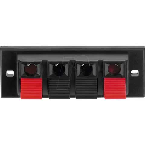 MON PT-932 - MONACOR LS clamp terminal, four-pin – image 1