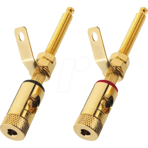 MON BP-270G - Monacor LS pole terminal, pair – image 1
