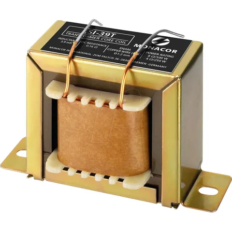 MONACOR MON LSI-39T - Transformer core coil, 3.9 mH – image 1