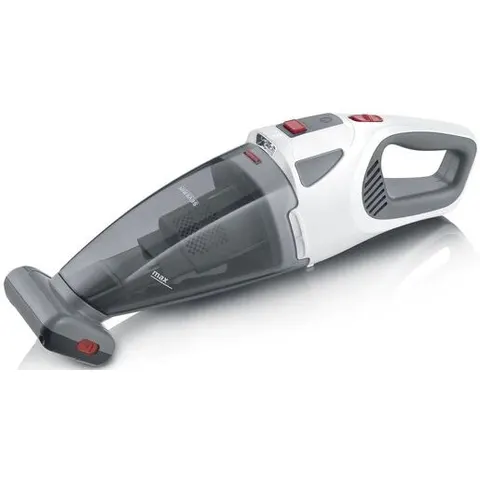 SEVERIN HV 7146 Handstaubsauger, weiß/grau/rot – Bild 1