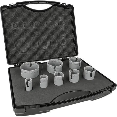 HELLER 324991 - Tile drill bits, Cera Expert Highspeed case, 8-piece – image 1