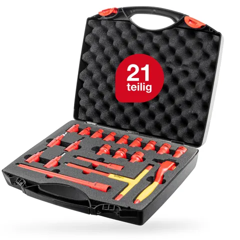 Wiha 43023 Dopsleuteladapterset 20-delig – afbeelding 1